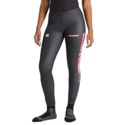 низ комбинезона Sportful Apex W Race Tights 2024 черный / малиново-розовый